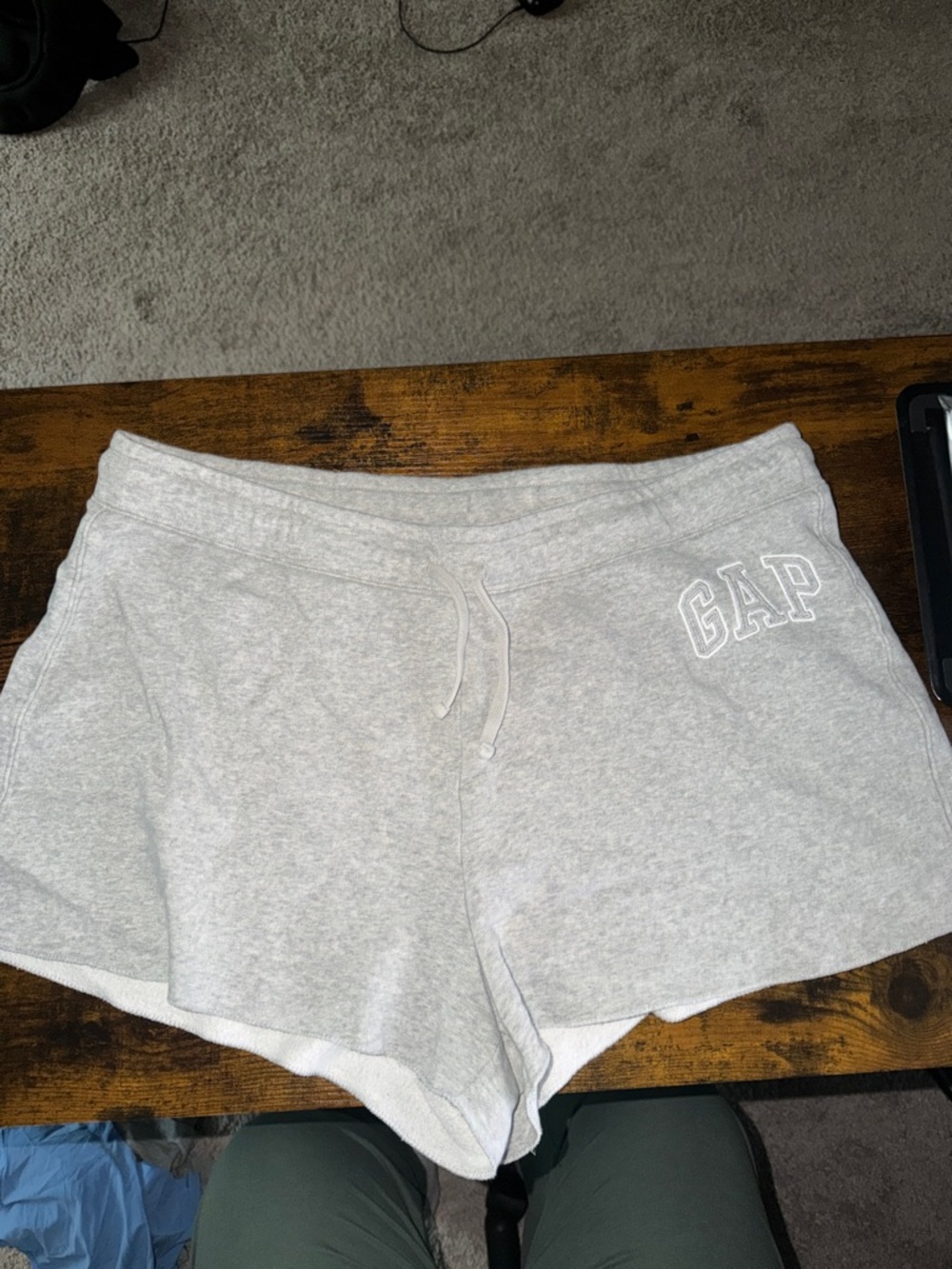 GAP Light Gray Women's Athletic Sweat Shorts
